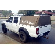 élargisseurs d'ailes pour Nissan Navara D21-D22 - 80 mm large 1998-2005
