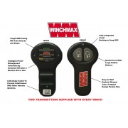 Treuil WINCHMAX 7.692 Kg 24 Volts avec corde synthétique