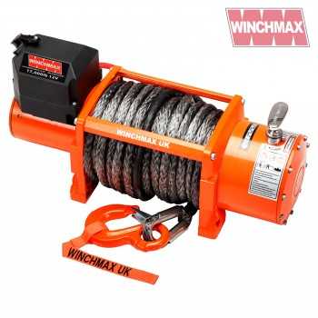 Treuil WINCHMAX 7.692 Kg 24 Volts avec corde synthétique
