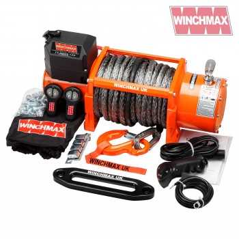 Treuil WINCHMAX 7.692 Kg 24 Volts avec corde synthétique