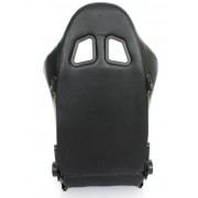 Baquet Turn One Track & Road version simili cuir noir