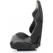 Baquet Turn One Track & Road version simili cuir noir