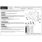 Blindage bv + bt aluminium 5 mm Nissan GR Y60 1997-2005