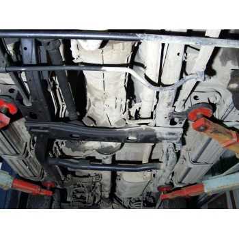 Blindage bv + bt aluminium 5 mm Nissan GR Y60 1997-2005