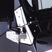 Support de rétroviseur inox jeep  Wrangler TJ 97-02