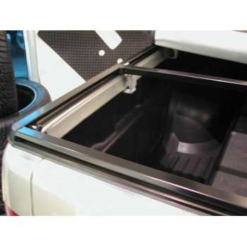 Tonneau cover vinyl noir Nissan Navara D40 4 Portes 2005-2010