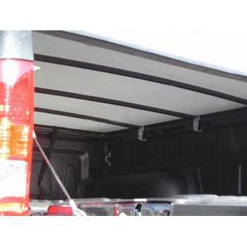 Tonneau cover vinyl noir Nissan Navara D40 4 Portes 2005-2010
