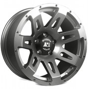Jante RUGGED RIDGE 9X18 XHD gris métal Jeep Wrangler JK
