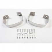 Demi pare choc arriere inox Jeep CJ ET Wrangler YJ 1976-1995