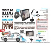 Kit caméra de recul sans fil avec écran 5 pouces
