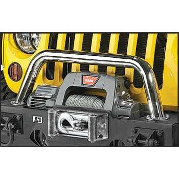 Tube central inox diam. 60 mm Jeep Wrangler JK 07-18, TJ 97-06, YJ 87-95, CJ 76-86
