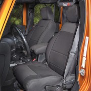 Housse de siege avant noir Jeep Wrangler JK 2011-2018