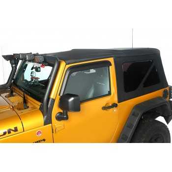 Capotage de remplacement RUGGED RIDGE noir Jeep Wrangler JK 2 Ptes DE 2010-2018