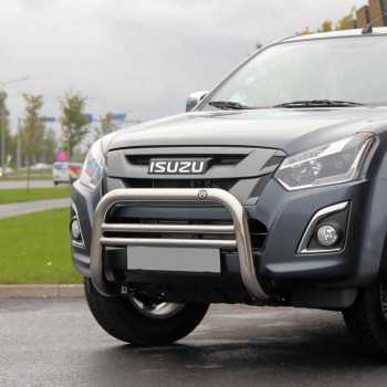 Médium bar inox diam 70 mm Isuzu D-Max 2017+