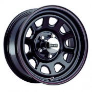 Jante acier Daytona noir 7x15 Suzuki-Lada-Jeep CJ