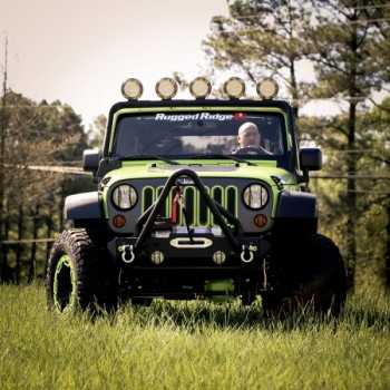 Pare chocs XHD avec support de treuil Jeep Wrangler
