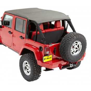 Bikini® Tops safari kaki Wrangler JK 2010-2018 4 portes