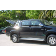 Couvre benne Toyota Hilux Vigo Xtra cab 2005-2015 avec découpe pour l'arceau