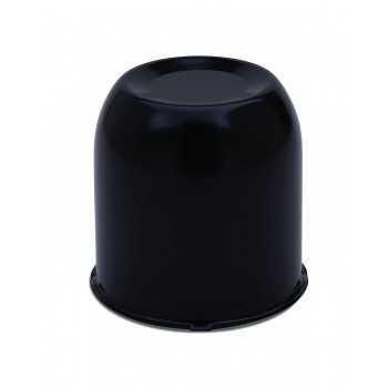 Cache moyeu noir fermé diamètre 107 mm
