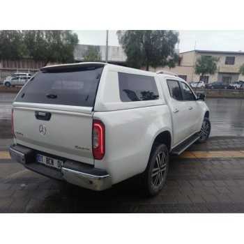 vu arriere du Hard top RoxForm Nissan Navara NP300 2016+ 4 portes