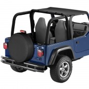 Bikini® Tops noir Jeep Wrangler 97-02