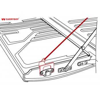 systéme de ressort pour relevé le hayon