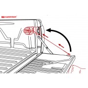systémé d'attache sans perçage 