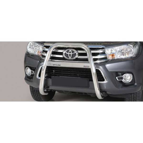 Big bar inox 63 mm Toyota Hilux Revo 2016+