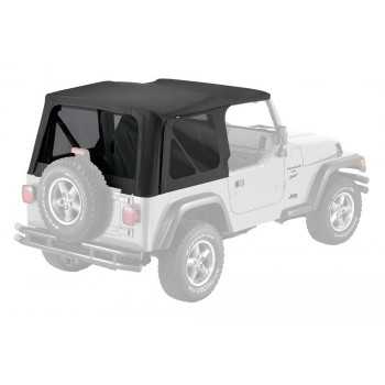 partie arriere Capotage Supertop® nx noir Jeep Wrangler TJ 97-06