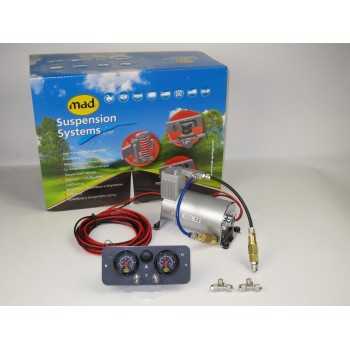 Compresseur pour compensateur double manomètre 12 Volts