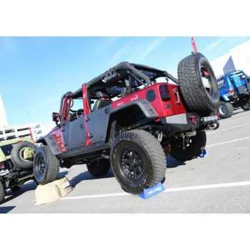 Jeu de demi-portes avant Jeep Wrangler JK 2007-2018