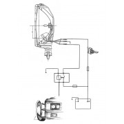 Phare inox diam.160 mm
