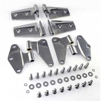 Kit charnière de porte en inox Jeep Wrangler JK 2007+