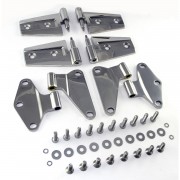 Kit charnière de porte en inox Jeep Wrangler JK 2007+