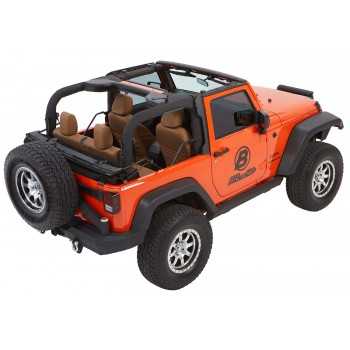 Capotage Bestop® trektop enlevé