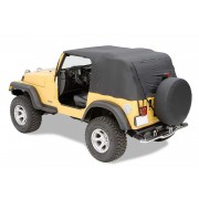 Bâche PAVEMENT ENDS de secours Jeep Wrangler TJ 97-06