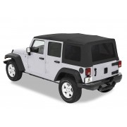Capotage Supertop® BESTOP noir Jeep Wrangler 2007-2018