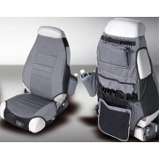Housse de siege grise Jeep CJ-YJ-TJ 1976-2006