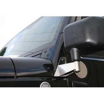 Support de retroviseur inox Jeep Wrangler 2007-2018
