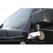Support de retroviseur inox Jeep Wrangler 2007-2018