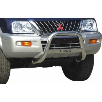 Medium bar inox 63 mm Mitsubishi L200 2002-2006