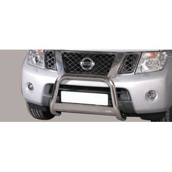 Medium bar inox 63 mm Nissan Navara 2010+
