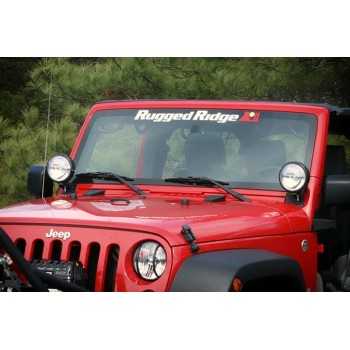 Autocollant de pare brise RUGGED RIDGE 77 X 8