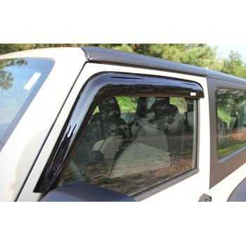 Deflecteur de porte avant Jeep Wrangler JK 2007-2018 2 portes