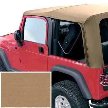 Capotage de remplacement RUGGED RIDGE marron Jeep Wrangler TJ 1997-2002