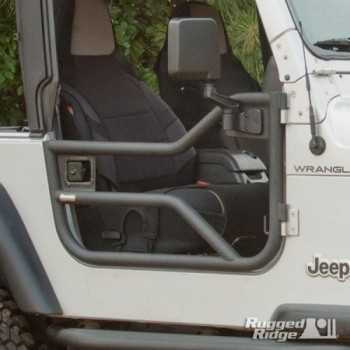 Jeu de demi-portes tubulaire Jeep Wrangler TJ 1997-2006