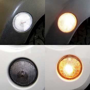 Kit clignotant blanc Jeep Wrangler JK 2007-2017