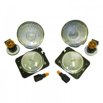 Kit clignotant blanc Jeep Wrangler JK 2007-2017