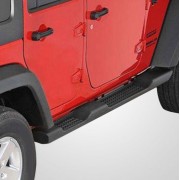 Marche pieds ABS noir Jeep Wrangler JK 4 portes 2007-2018