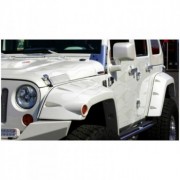 Elargisseurs d'ailes avant Bushwacker Jeep Wrangler JK 2007-2018